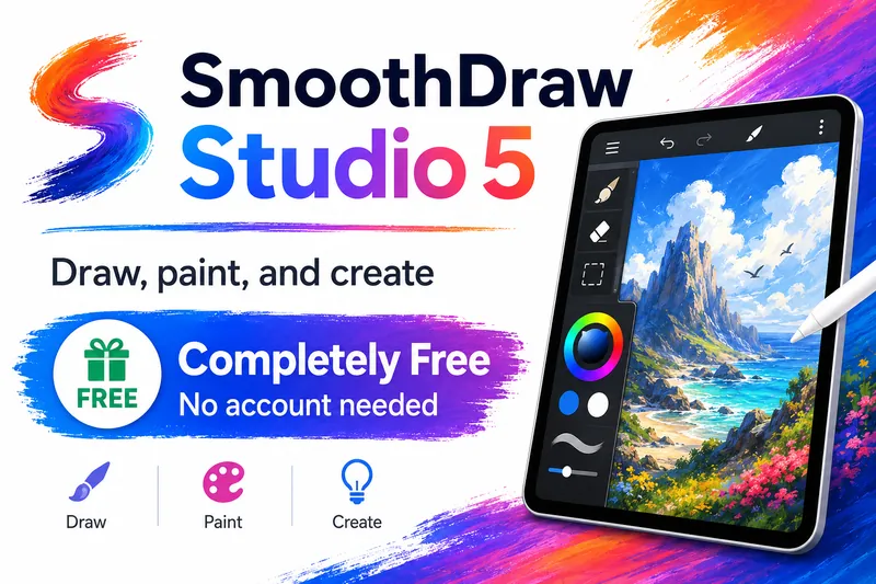 SmoothDraw Studio 5: draw, paint, and create
